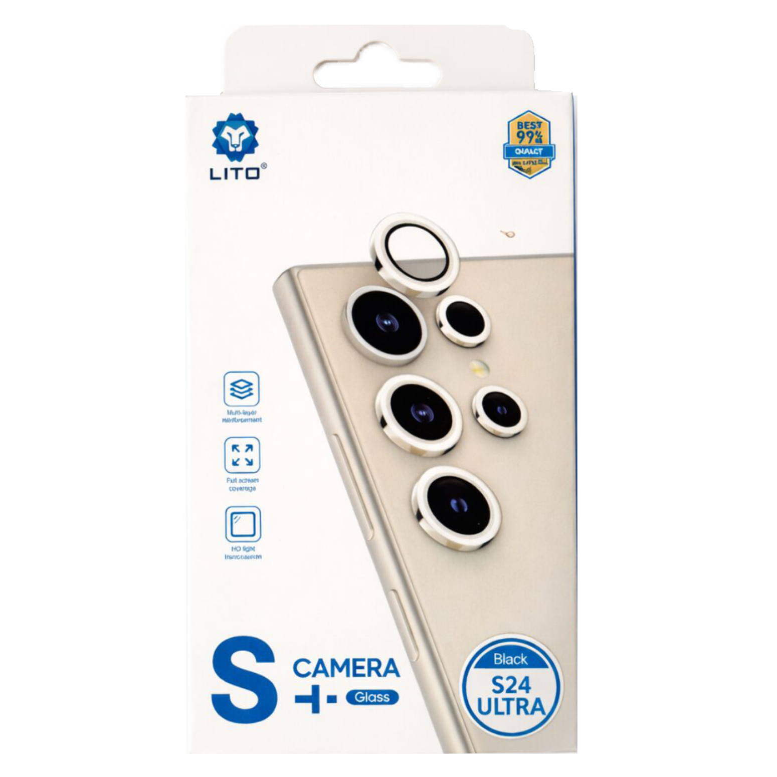 Protecteur caméra S24 Ultra LITO (Black)